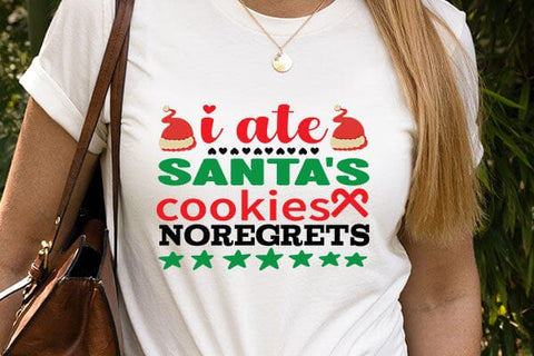 i ate santa's cookies noregrets SVG Angelina750 