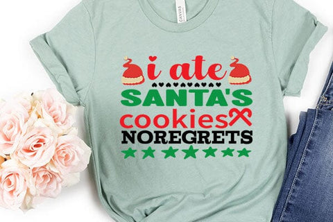 i ate santa's cookies noregrets SVG Angelina750 