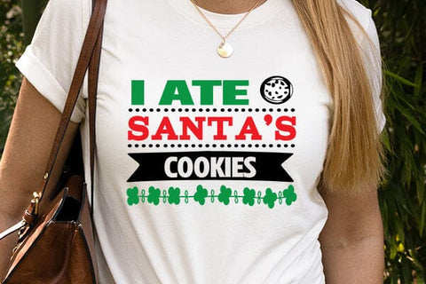 I ate Santas Cookies SVG Angelina750 