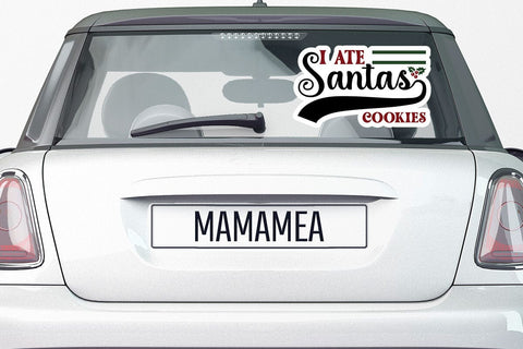 I ate santas cookies SVG Angelina750 