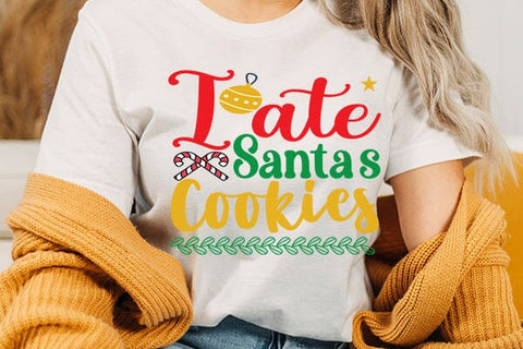I ate Santas Cookies SVG Angelina750 
