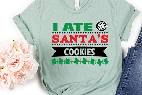 I ate Santas Cookies SVG Angelina750 