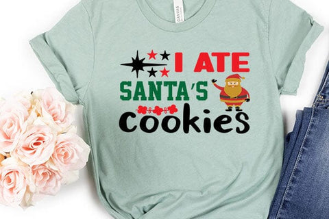 I ate santas cookies SVG Angelina750 