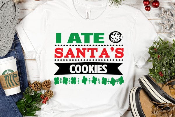 I ate Santas Cookies SVG Angelina750 