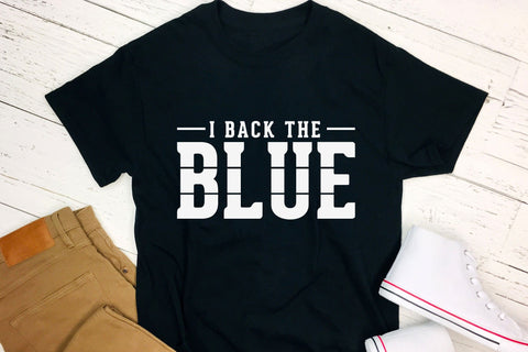 I Back the Blue, Police Sayings SVG SVG CraftLabSVG 