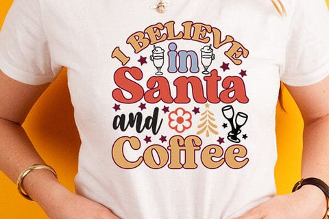 I believe in santa and coffee SVG Angelina750 
