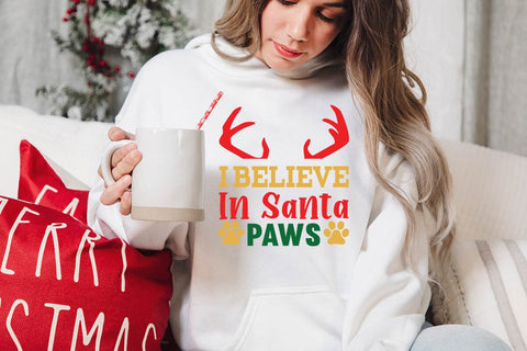 I Believe In Santa Paws SVG Angelina750 