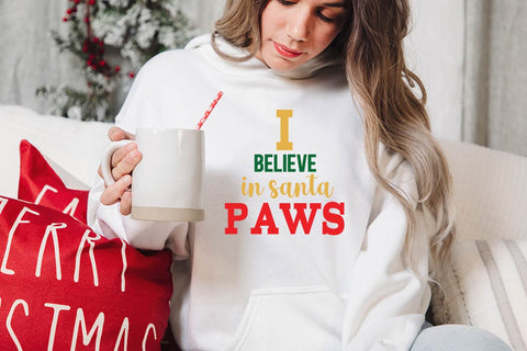 I Believe In Santa Paws SVG Angelina750 