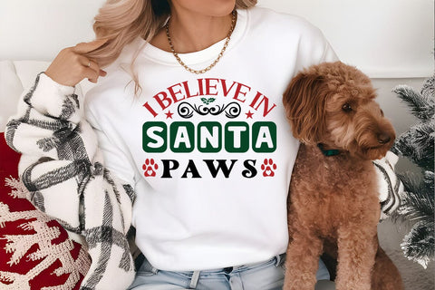 I believe in santa paws SVG Angelina750 