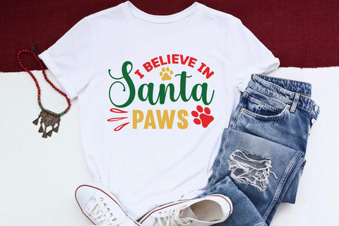 I Believe In Santa Paws SVG Angelina750 