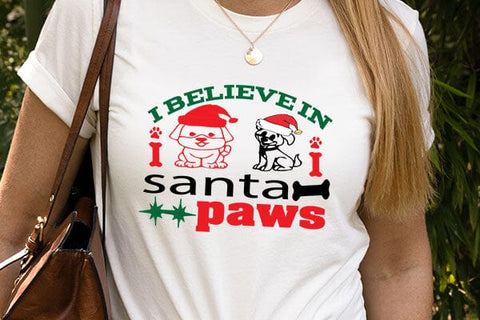 I believe in santa paws SVG Angelina750 