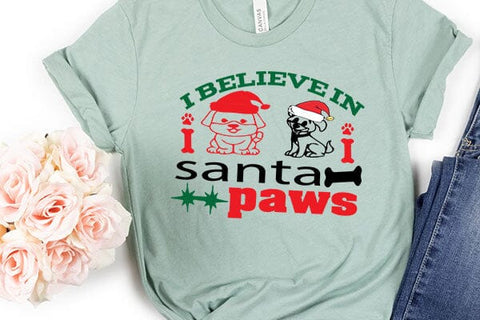 I believe in santa paws SVG Angelina750 
