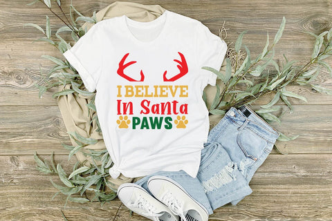 I Believe In Santa Paws SVG Angelina750 