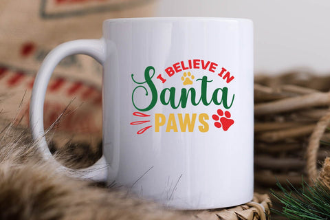 I Believe In Santa Paws SVG Angelina750 