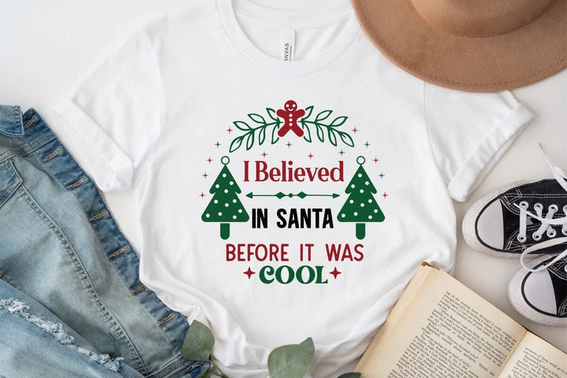 I believed in santa before it was cool SVG Angelina750 