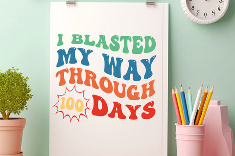 I blasted my way through 100days svg Design SVG Regulrcrative 