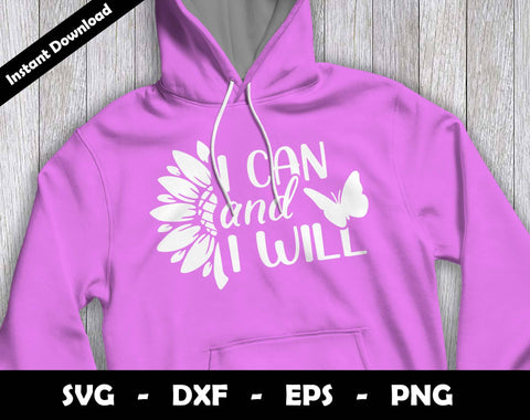 I Can and I Will SVG Cut File, Women Day SVG Design SVG Arthur Arellano 