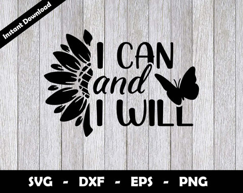 I Can and I Will SVG Cut File, Women Day SVG Design SVG Arthur Arellano 