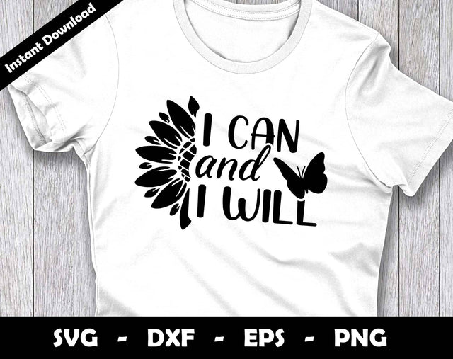 I Can and I Will SVG Cut File, Women Day SVG Design SVG Arthur Arellano 