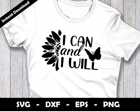 I Can and I Will SVG Cut File, Women Day SVG Design SVG Arthur Arellano 