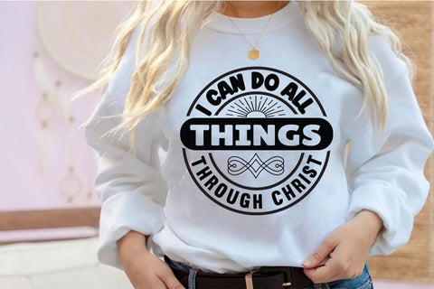I Can Do All Things Through Christ SVG Angelina750 