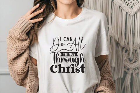 I Can Do All Things Through Christ SVG Angelina750 