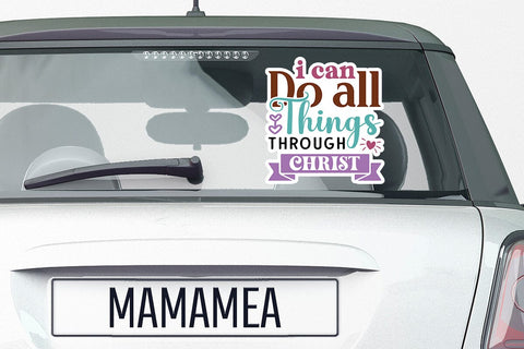I Can Do All Things Through Christ SVG Angelina750 