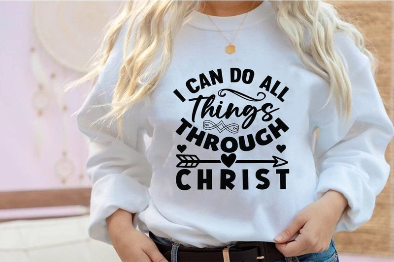 I Can Do All Things Through Christ SVG Angelina750 