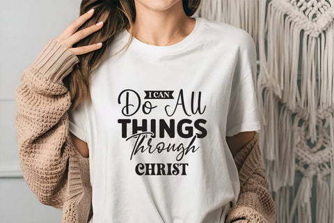 I Can Do All Things Through Christ SVG Angelina750 