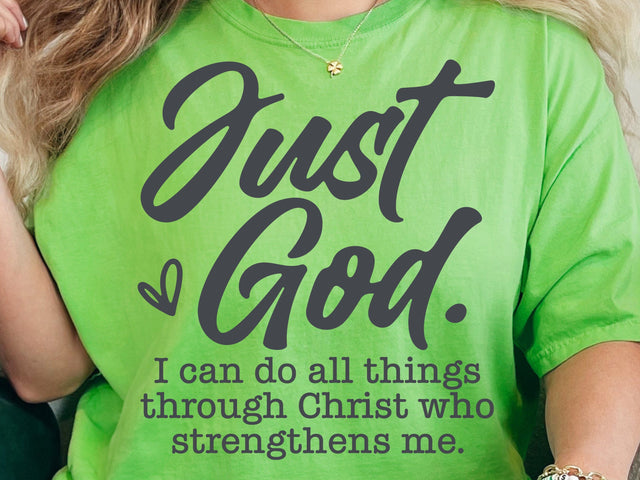 I Can Do All Things Through Christ Who Strengthens Me, Philippians 4:13, Christian Svg, Faith Svg, Pray Svg, Cross Svg SVG DesignDestine 