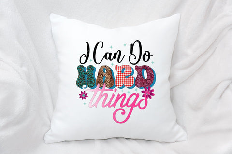 I Can Do Hard Things Sublimation SVGArt 