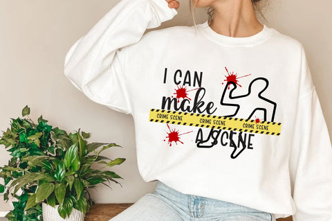 I Can Make A Scene | A True Crime PNG Sublimation Jagonath Roy 