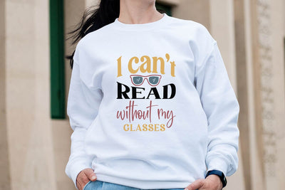 I Cant Read Without My Glasses SVG Angelina750 
