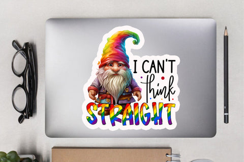 I cant think Sticker Design Sublimation Regulrcrative 