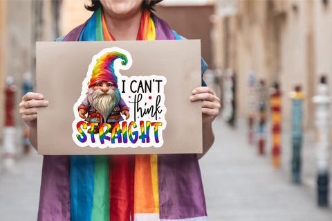 I cant think Sticker Design Sublimation Regulrcrative 