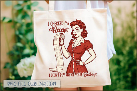 I checked my receipt i didn't buy any of your bullshit Tote bag Sublimation Shetara Begum 