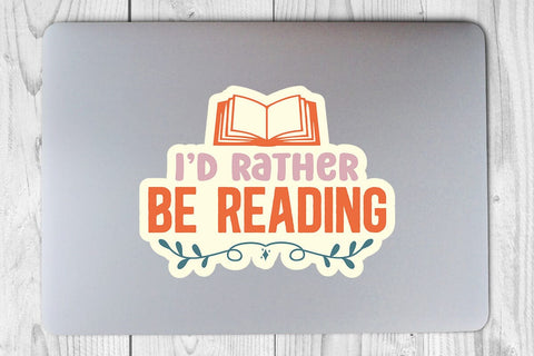 I d Rather Be Reading SVG Angelina750 
