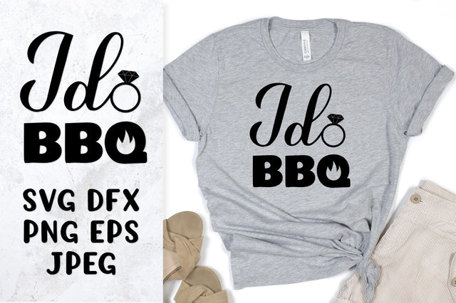 I do BBQ SVG. Funny Grilling quote shirt design SVG LaBelezoka 
