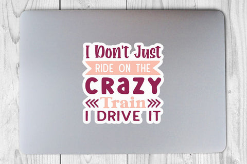 I Don t Just Ride On The Crazy Train I Drive It SVG Angelina750 