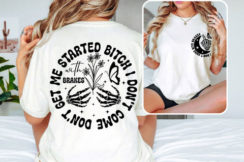 I Don't Come Hite brakes Front and Back SVG T shirt Design SVG Designangry 