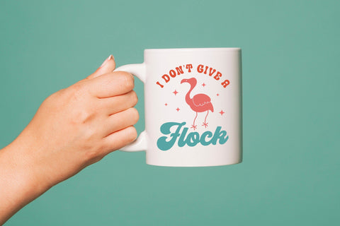 I Don't Give a Flock - Retro Summer SVG SVG CraftLabSVG 