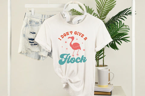 I Don't Give a Flock - Retro Summer SVG SVG CraftLabSVG 