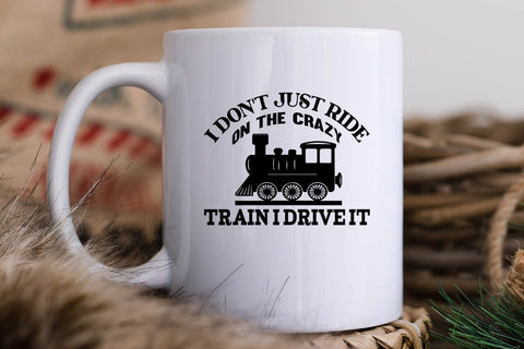 I Don't Just Ride On The Crazy Train I Drive It SVG Angelina750 