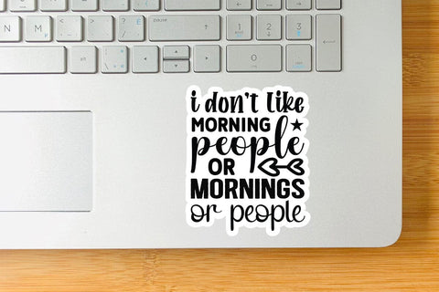 i dont like morning people or mornings or people SVG Angelina750 
