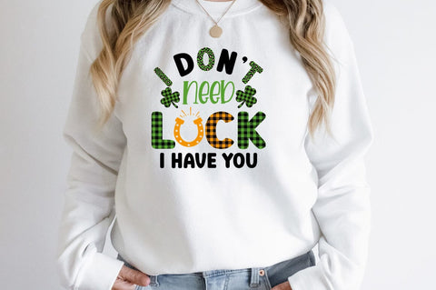 i dont need luck i have you SVG Design SVG Designangry 