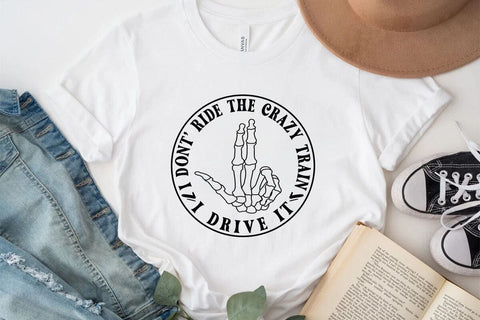 I Dont Ride the Crazy Train I Drive It SVG Angelina750 