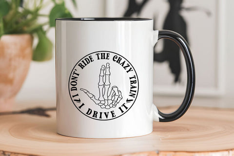 I Dont Ride the Crazy Train I Drive It SVG Angelina750 