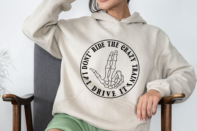 I Dont Ride the Crazy Train I Drive It SVG Angelina750 