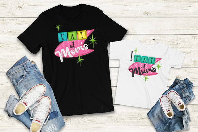 I Eat at Mom's Applique Embroidery Embroidery/Applique DESIGNS Designed by Geeks 