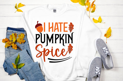 I hate pumpkin spice svg design SVG Regulrcrative 